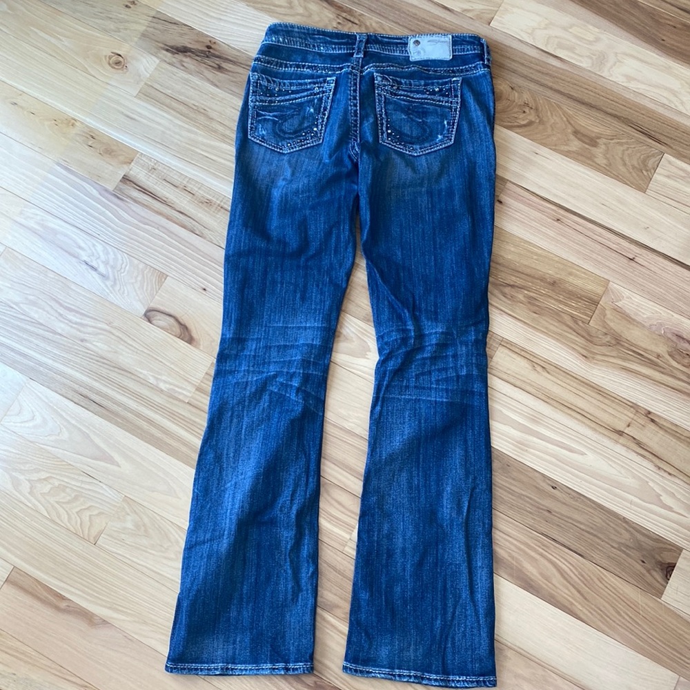 Silver jeans